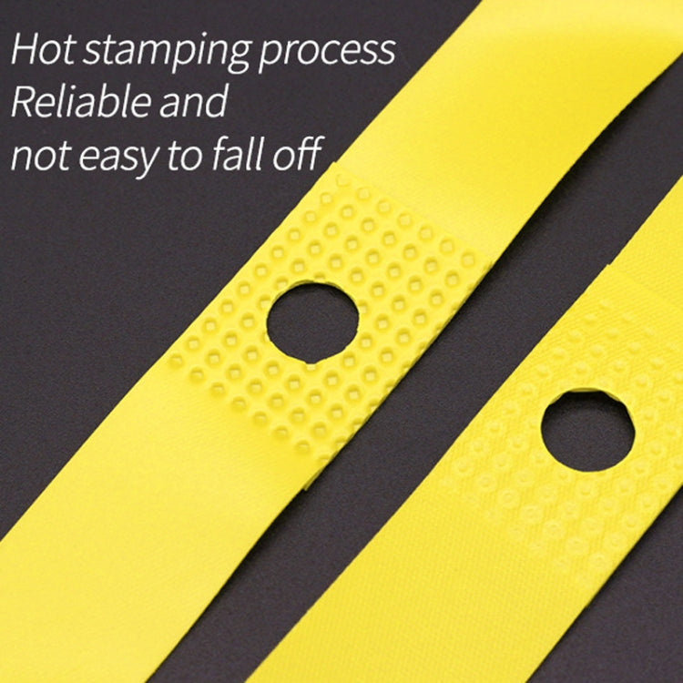 10 PCS Road Mountain Bike Anti-Stab Tire Pad Bicycle Wheel Set PVC Spoke Lining Tape, Colour: Yellow(700C x 18mm) - Others by PMc TechLife | Online Shopping South Africa | PMc TechLife | Buy Now Pay Later Mobicred