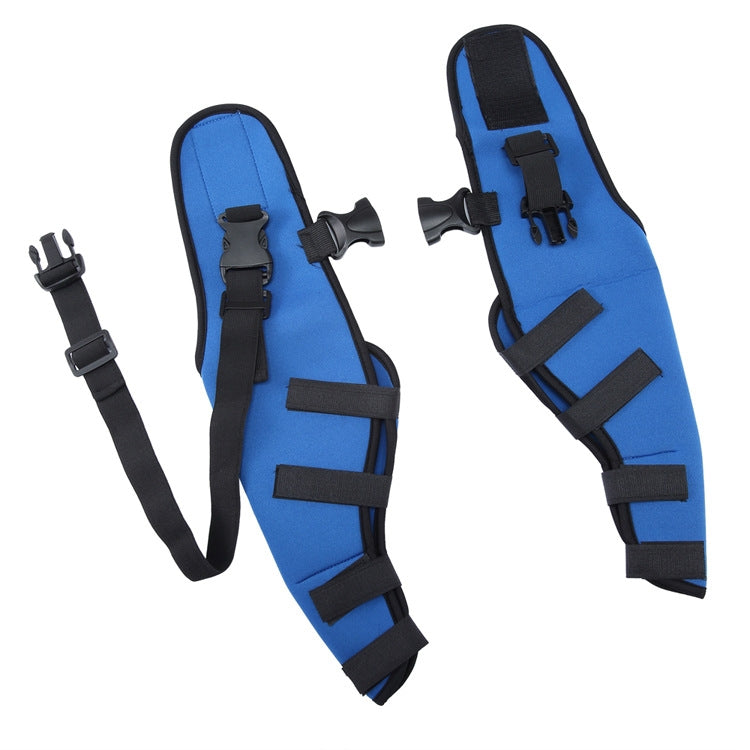Pet Dog Leg Knee Guard Surgery Injury Protective Cover, Size: M(Blue)