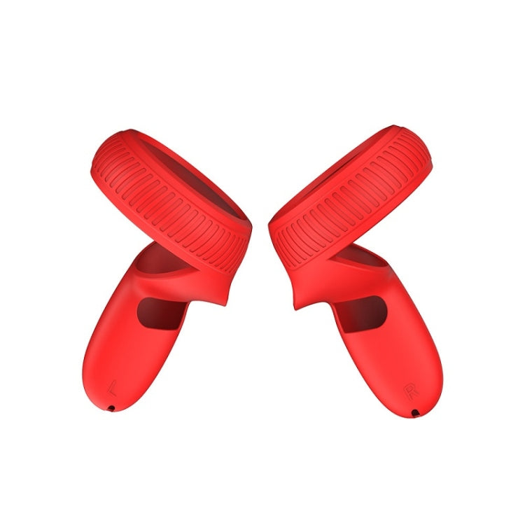 VR Handle Silicone Non-slip Drop Resistant Protective Cver For Meta Quest(Red) - VR Accessories by PMC Jewellery | Online Shopping South Africa | PMC Jewellery | Buy Now Pay Later Mobicred
