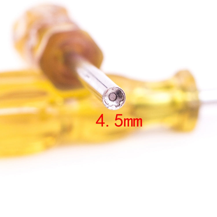 4 PCS Disassembly Tool Screwdriver Sleeve Applicable For Nintendo N64 / SFC / GB / NES / NGC(Transparent Yellow 3.8mm) - Tools by PMC TechLife | Online Shopping South Africa | PMC TechLife | Buy Now Pay Later Mobicred