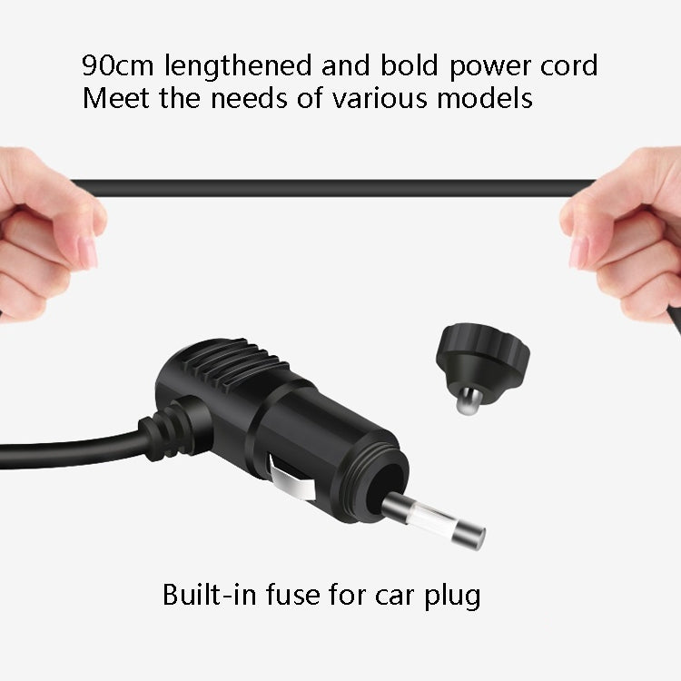 F558 With USB Mobile Phone Charging Car Fan 12/24V Car Truck Double Shaking Head Fan(Double Head 24V) - Heating & Fans by PMC TechLife | Online Shopping South Africa | PMC TechLife | Buy Now Pay Later Mobicred