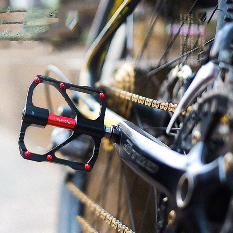 1 Pair PROMEND Mountain Bike Road Bike Bicycle Aluminum Pedals(PD-M86 Titanium) - free shipping - PMc TechLife - Order now!