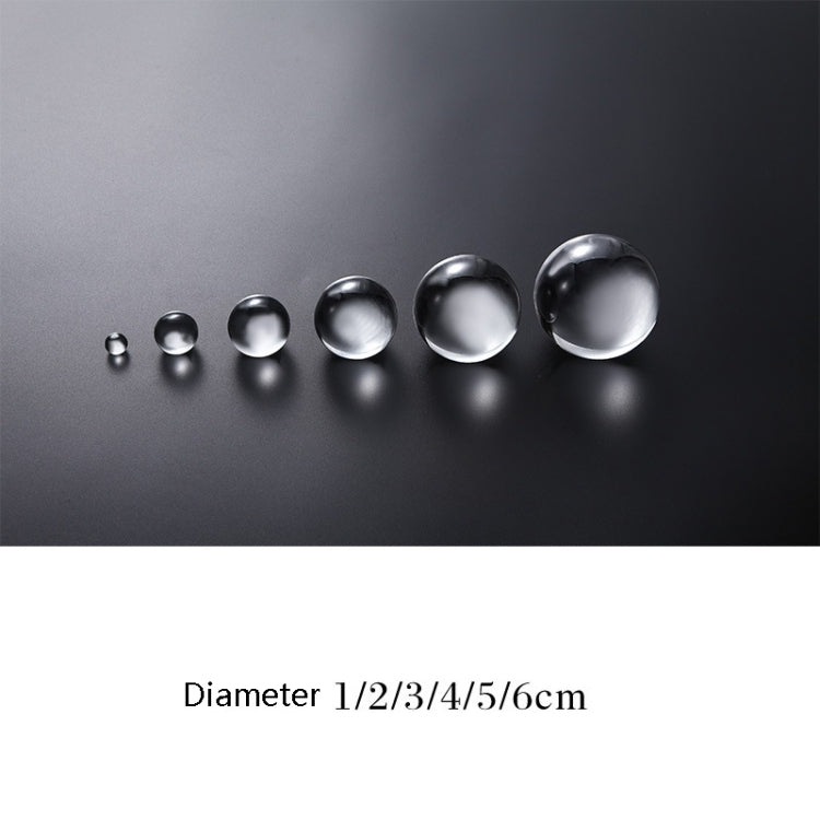 6 PCS Transparent Round Sphere Transparent Acrylic Geometric Photo Props Photography Background Plate Ornaments