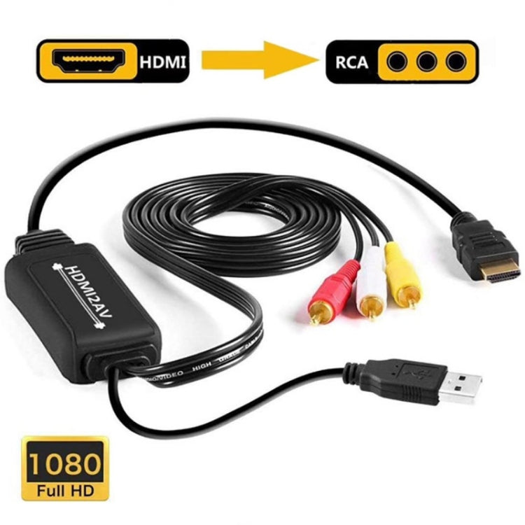 RL-HTAL1 HDMI to AV Converter Specification: Female to Male Split - Converter by PMC Jewellery | Online Shopping South Africa | PMC Jewellery | Buy Now Pay Later Mobicred