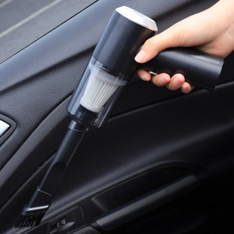 Car Dry And Wet Wireless Handheld Vacuum Cleaner(Black) - Vacuum Cleaner by PMC TechLife | Online Shopping South Africa | PMC TechLife | Buy Now Pay Later Mobicred