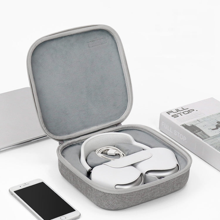 Baona BN-F030 EVA Hard Shell Anti-Stress Headphones Storage Bag for AirPods Max(Black) - For AirPods Max by Baona | Online Shopping South Africa | PMC TechLife | Buy Now Pay Later Mobicred