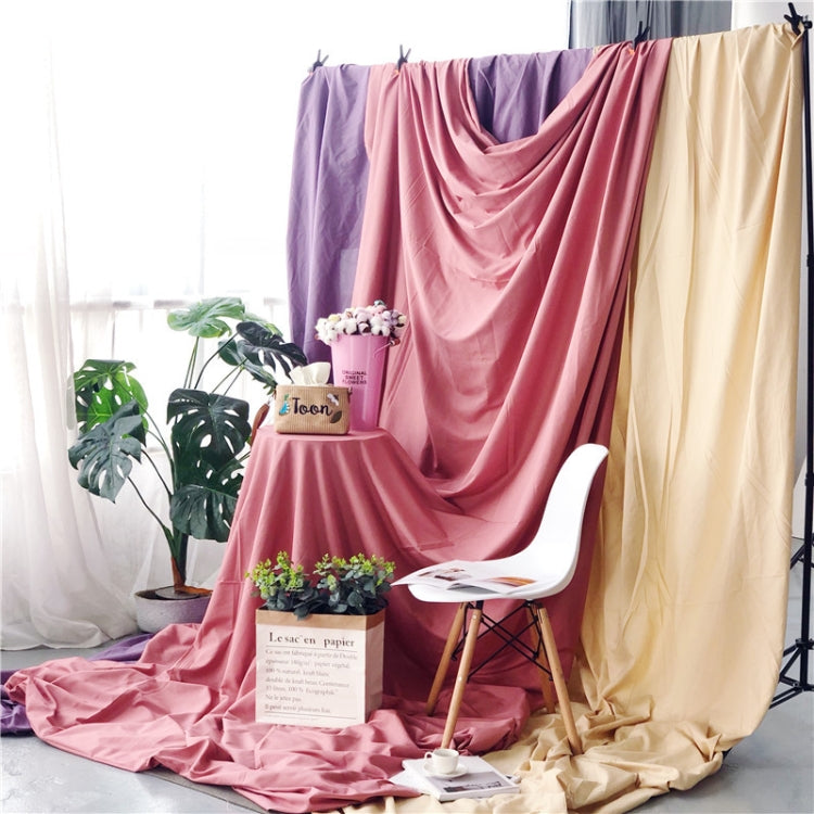 3 x 2.4m Photo Background Cloth Increased Widened Photography Cloth Live Broadcast Solid Color Cloth(Bean Sand Color) - free shipping - PMC Jewellery - Order now!