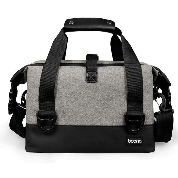 Baona BN-H014 SLR Camera Shoulder Bag Digital Storage Protective Water-resistant Bag(Gray)