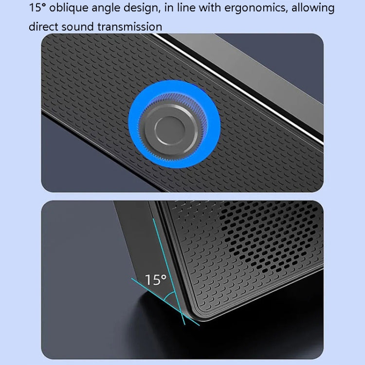 LeerFel Long Computer Wired Speaker Heavy Wellness Computer Multimedia Audio, Specification: 350T (without Bluetooth) - by LeerFel | Online Shopping South Africa | PMC Jewellery | Buy Now Pay Later Mobicred