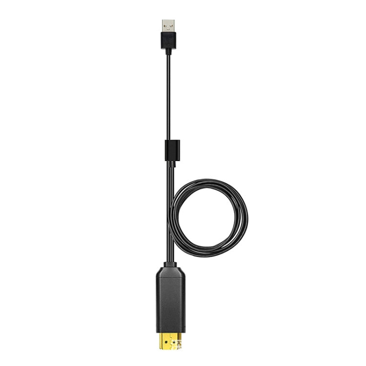 L3B Type-C USB To HDMI-Compatible Audio Transfer Three-In-One HD Cable TV Screen Connector(Black)