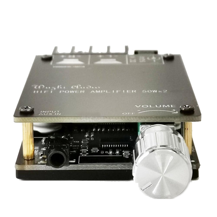 ZK-502C HIFI Wireless Bluetooth 5.0 TPA3116 Digital Power Audio Amplifier Board 50W X 2 Stereo AMP Amplificador Without Shell