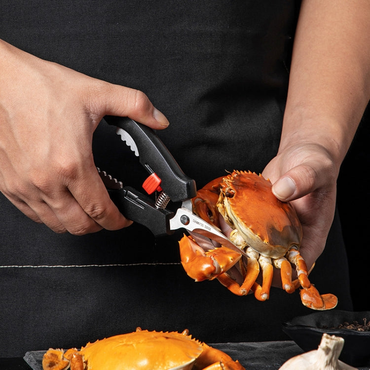 Crab Tool 304 Stainless Steel Crab Fork Crab Scissors Crab Needle,Style: 2 Fork 1 Knife 1 Box