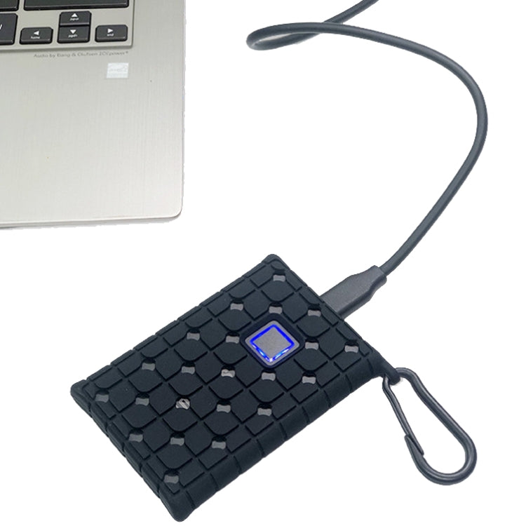 Mobile Solid State Drive Silicone Case For Samsung T7 Touch(Black) - Hard Drive Bags & Cases by PMC TechLife | Online Shopping South Africa | PMC TechLife