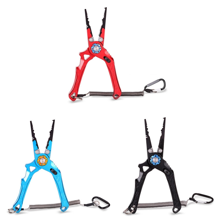 Multifunctional Open-Loop Lead-Pressing Fishing Pliers With Lock(Black) - Fish Gripper & Pliers by PMC Jewellery | Online Shopping South Africa | PMC Jewellery | Buy Now Pay Later Mobicred