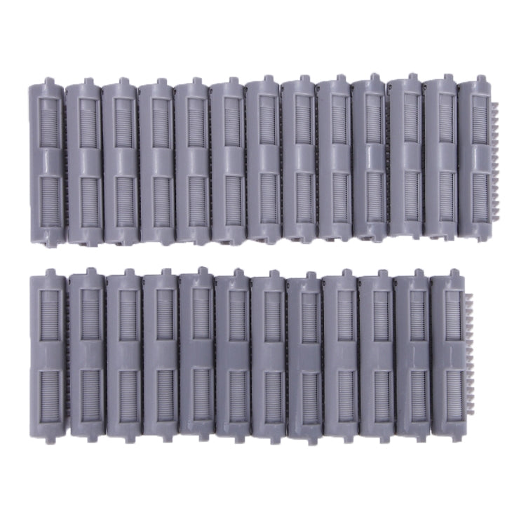 F2001 25 in 1 Perm Bar Styling Fluffy Perm Hair Clip Hair Salon Barber Shop Hairdressing Tools(Grey)