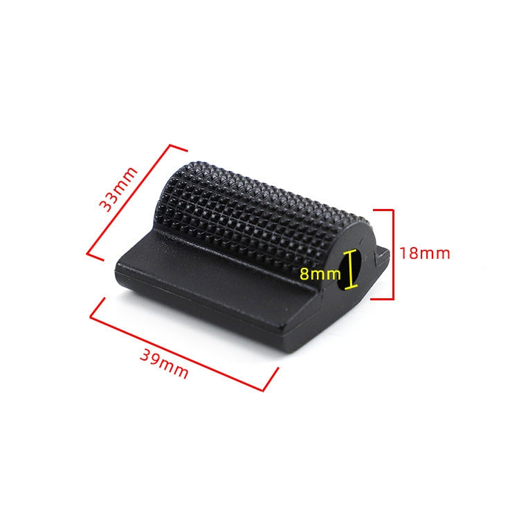 10 PCS Motorcycle Gear Shift Protective Cover Riding Shoe Cover(Red)