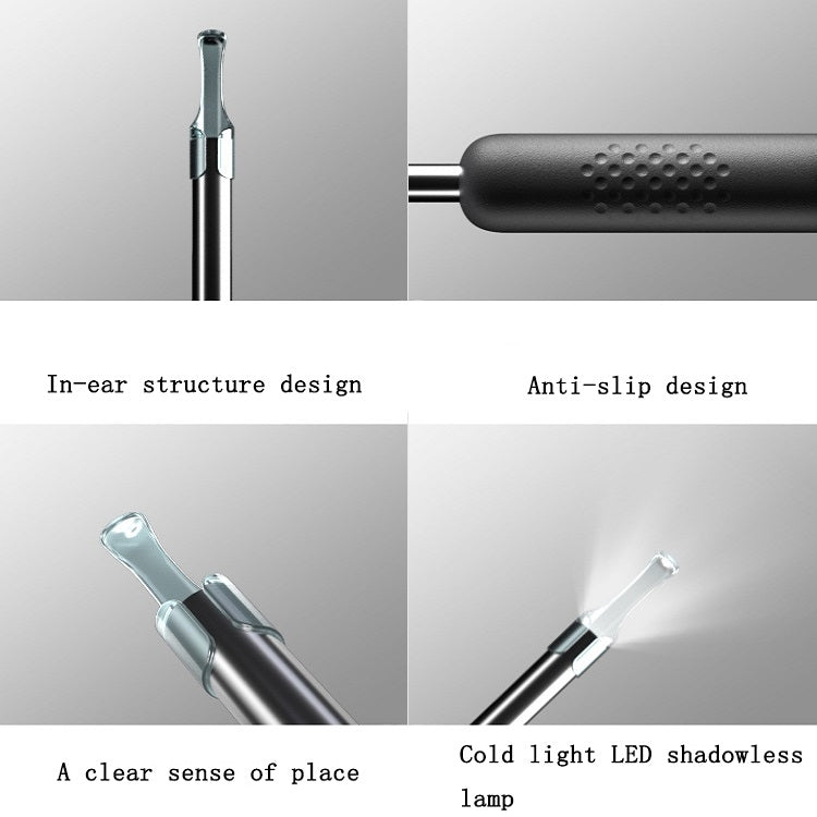 Bebird R1 High-Definition Endoscope Luminous Visual Ear Picking Tool(R1-Classic Black) - free shipping - PMC Jewellery - Order now!