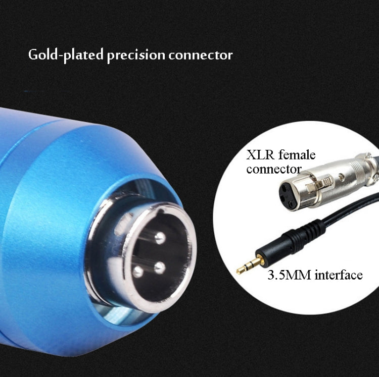 BM800 Condenser Microphone Set With USB Sound Card(Black And Golden Net)
