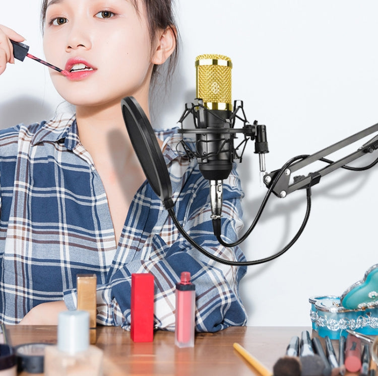 BM800 Condenser Microphone Set With USB Adapter(Black And Black Net) - free shipping - PMC Jewellery - Order now!