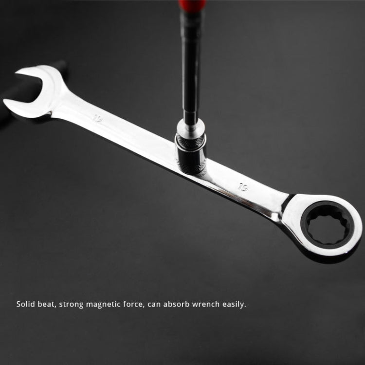 LED Strong Iron Rod Car Metal Fetcher Absorbed Iron Tool(Black) - Hand Tool Sets by PMC TechLife | Online Shopping South Africa | PMC TechLife | Buy Now Pay Later Mobicred