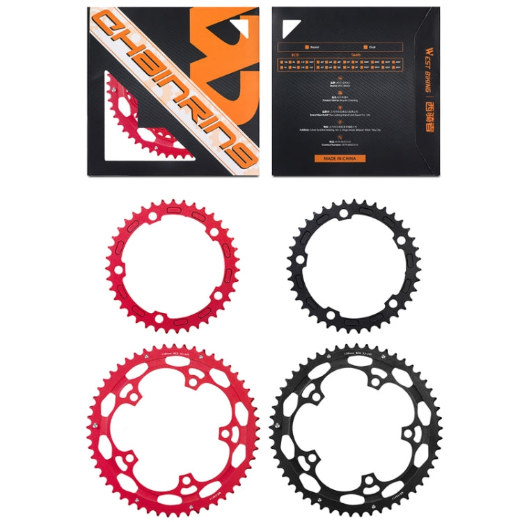 WEST BIKING YP0719274 53-39T Road Bike Crank Racing Double Disc(Black) - free shipping - PMc TechLife - Order now!