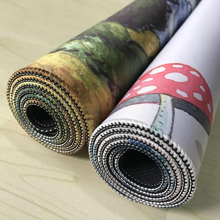 Cute Cartoon Non-Slip Desk Mat, Size: 400 x 900 x 4mm Seaming(006)