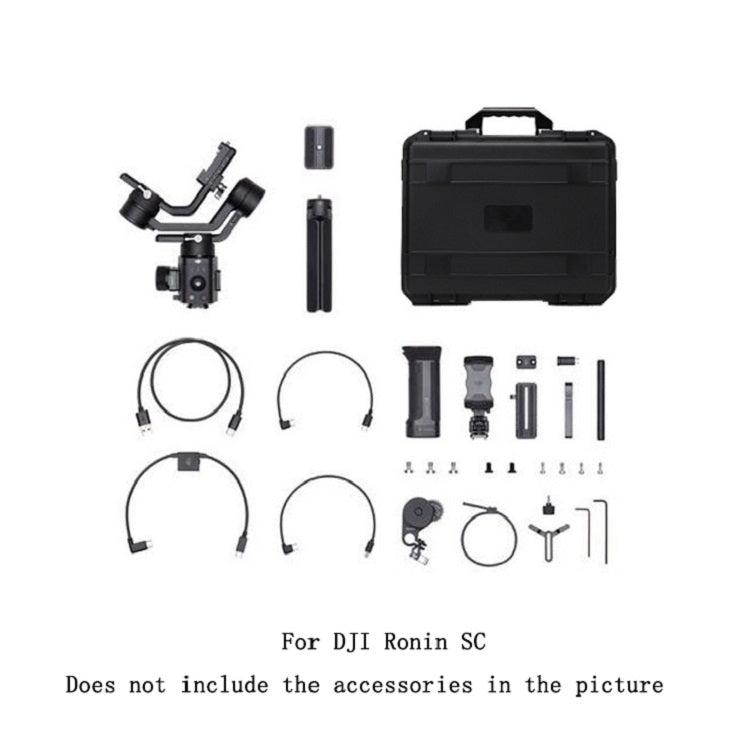 Explosion-Proof Shockproof Waterproof Box Bag For DJI Ronin SC(Black) - by PMC Jewellery | Online Shopping South Africa | PMC Jewellery | Buy Now Pay Later Mobicred