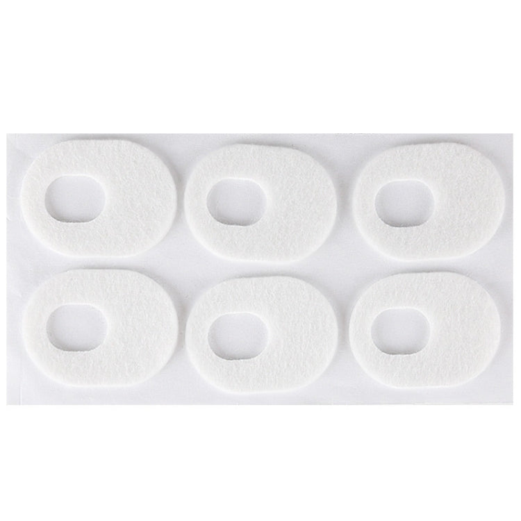 Felt Chicken Eye Stick Foot Pain and Anti-wear Patch(Oval)