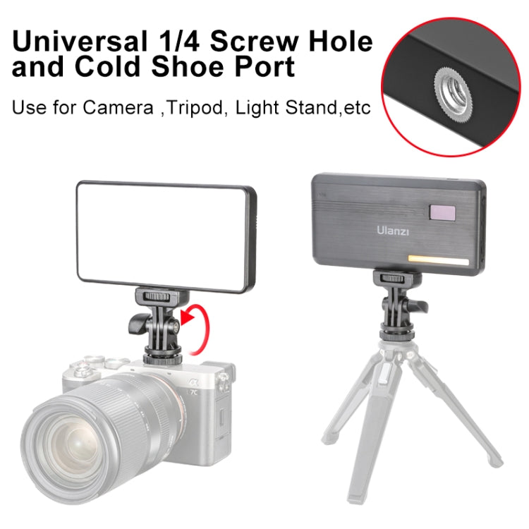 Ulanzi VIJIM VL200 200 LEDs 2500-9000K Dual Color Temperature Fill Light(2481) - free shipping - PMC Jewellery - Order now!