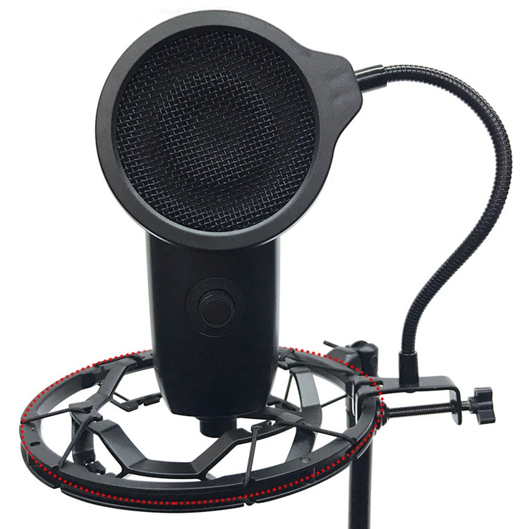 TEYUN PS-3 Microphone Live Recording Noise Reduction Blowout Cover(Black) - free shipping - PMC Jewellery - Order now!
