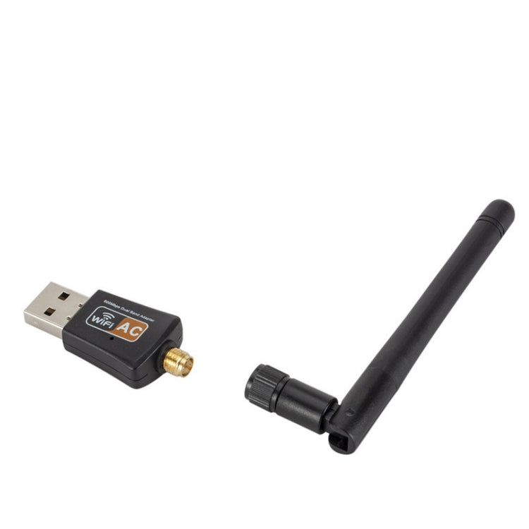 WL005 Mini Dual-Band USB Wireless Network Card - free shipping - PMC Jewellery - Order now!