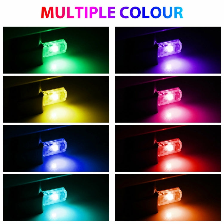 USB Car Internal Atmosphere Light(K6 Sound Control Single Lamp) - Atmosphere lights by PMC Jewellery | Online Shopping South Africa | PMC Jewellery | Buy Now Pay Later Mobicred