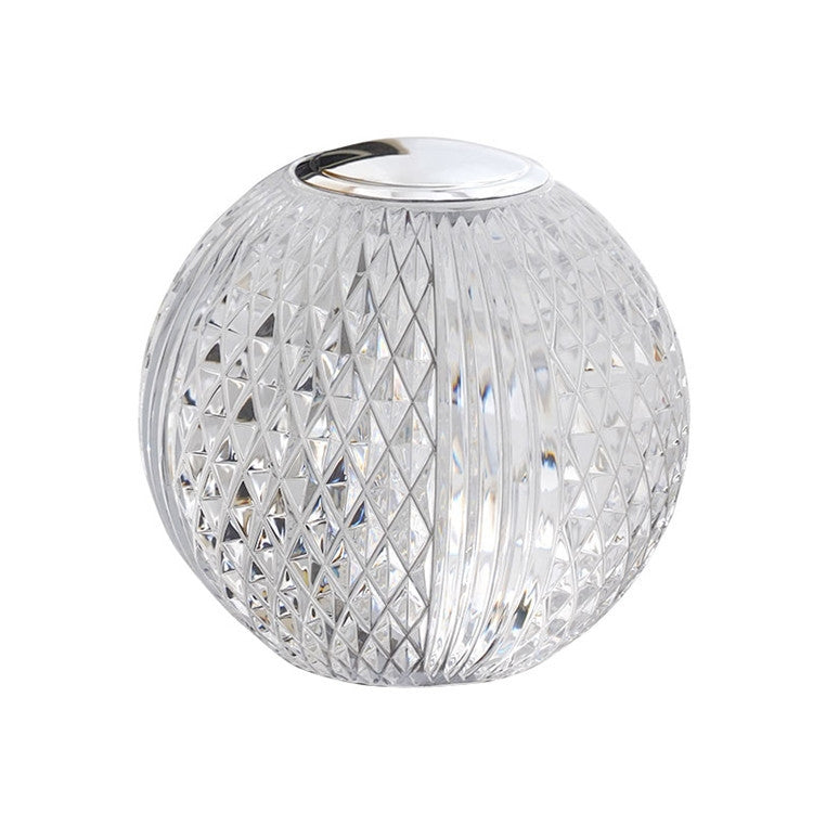 Crystal Ball Small Table Lamp USB Acrylic Night Light, Specification: MT1 110 x 110mm