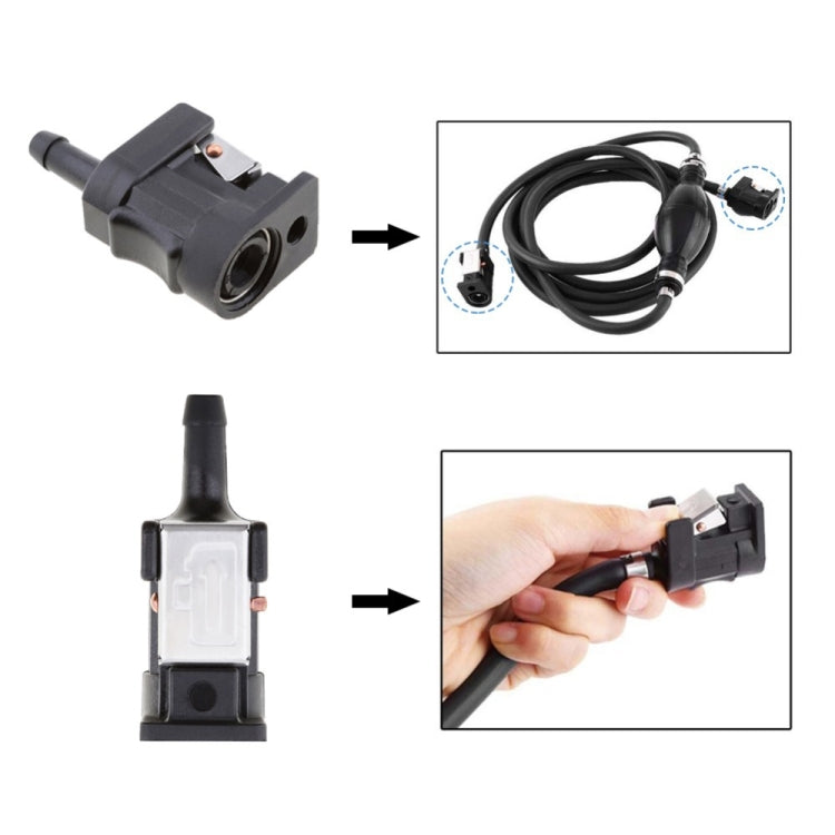 Yacht Fuel Connector For Yamaha Outboard Motor, Specification: Tank End Female Connector - Marine Accessories & Parts by PMC TechLife | Online Shopping South Africa | PMC TechLife | Buy Now Pay Later Mobicred