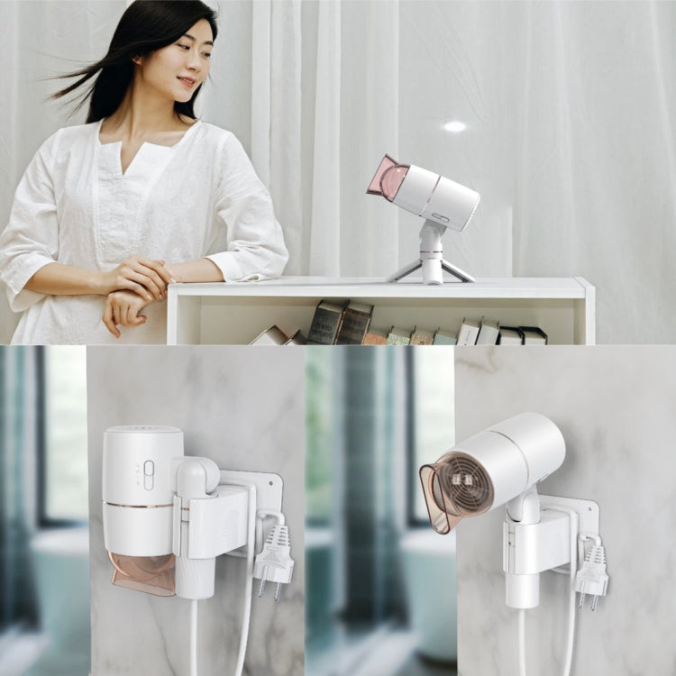 ZMFT-001 Hands-Free Desktop Hair Dryer, Specification: EU Plug(White)