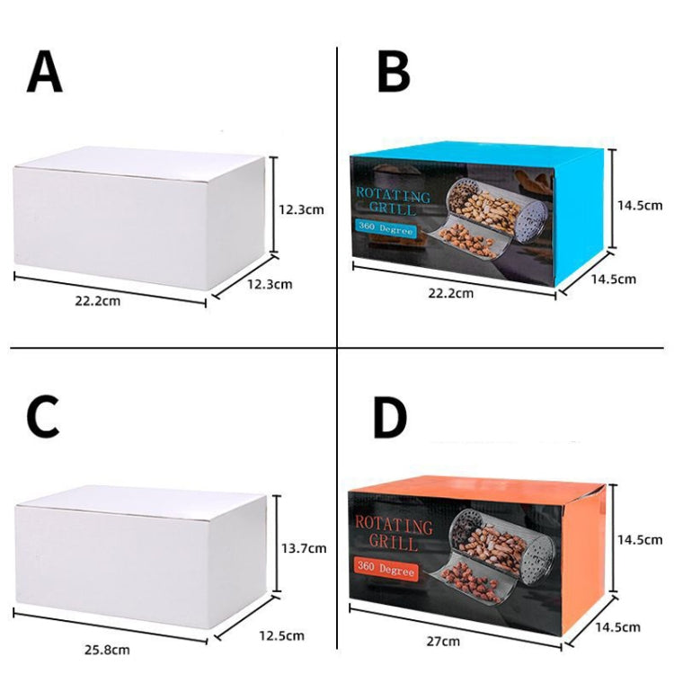 C Type 12 x 23cm Stainless Steel Roasting Cage Oven Peanut Chestnut Cage - free shipping - PMC TechLife - Order now!