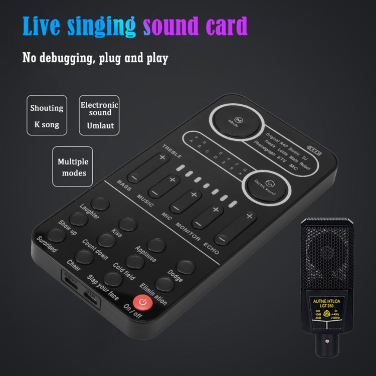 K9 Voice Changer Game Live Broadcast Mobile Computer Sound Card