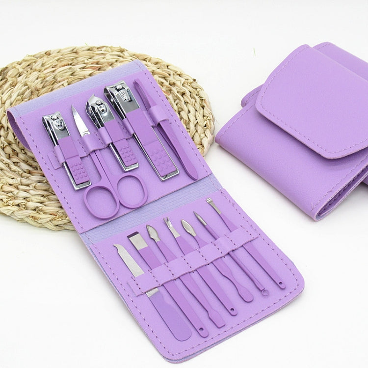 12 in 1 Purple Convenience Tools Cutting Nails
