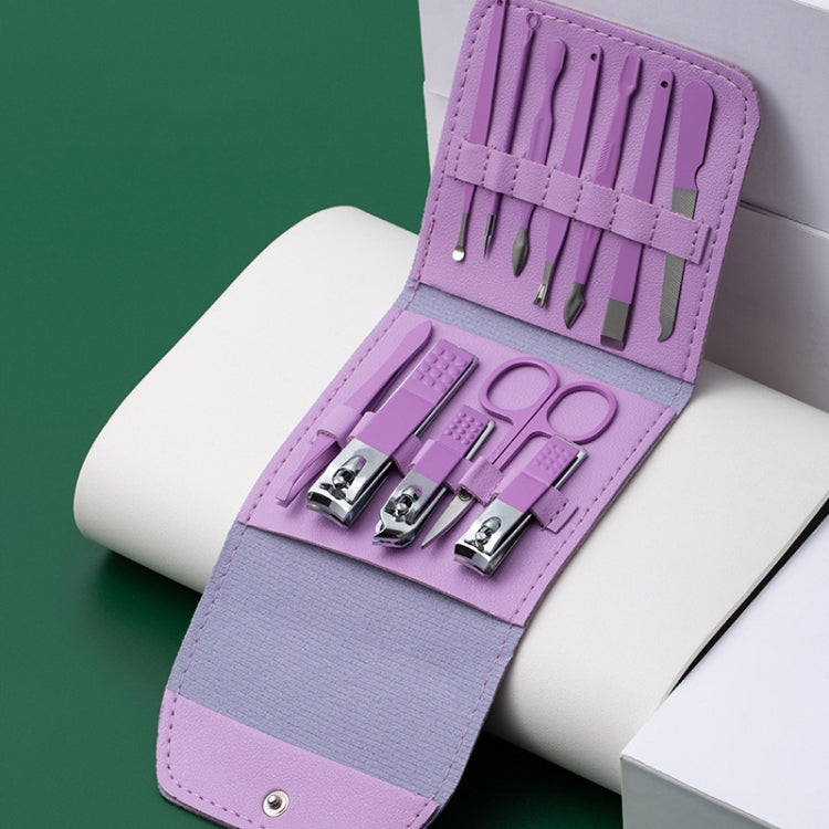 12 in 1 Purple Convenience Tools Cutting Nails