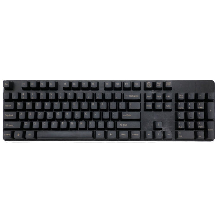 Mechanical Keyboard Laser PBT Keycap Titanium Black Front Words