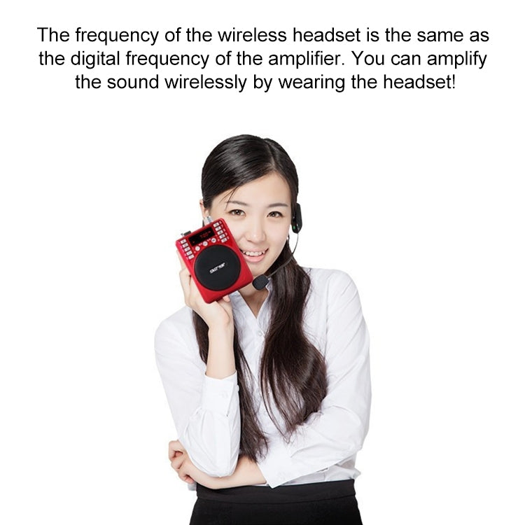 FM Microphone Wireless Headset Small Amplifier Head-Worn Microphone - Microphone by PMC Jewellery | Online Shopping South Africa | PMC Jewellery | Buy Now Pay Later Mobicred