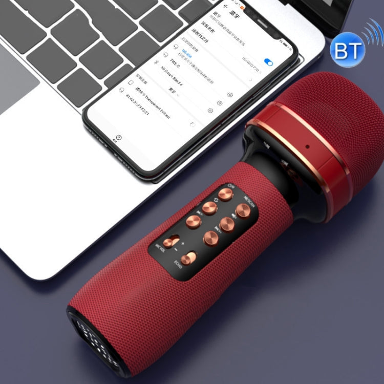 WS898 Live Wireless Bluetooth Microphone with Audio Function(Black) - Microphone by PMC TechLife | Online Shopping South Africa | PMC TechLife | Buy Now Pay Later Mobicred