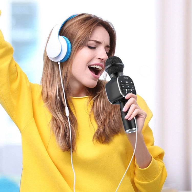 DS813 Live Wireless Bluetooth Microphone(Yellow)