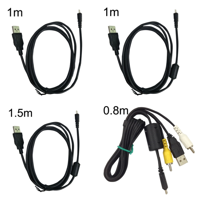 20 PCS 8Pin SLR Camera Cable USB Data Cable For Nikon UC-E6, Length: 1.5m With Magnetic Ring - by PMC Jewellery | Online Shopping South Africa | PMC Jewellery | Buy Now Pay Later Mobicred