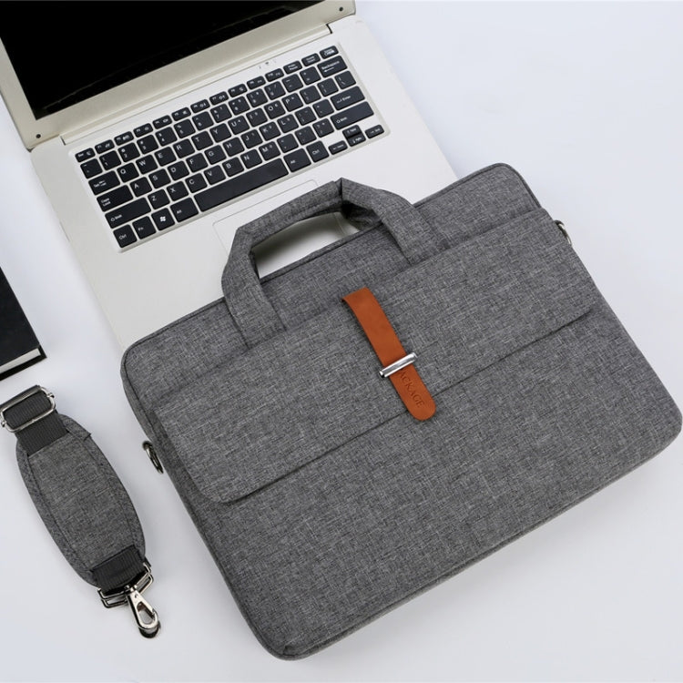 Multifunctional Wear-resistant Shoulder Handheld Laptop Bag, Size: 17