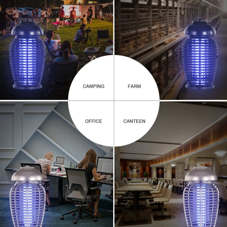 Outdoor Waterproof Mosquito Repellent Restaurant Hotel Fly Flyer Catcher, Plug Specification: US Plug(Black) - Repellents by PMC TechLife | Online Shopping South Africa | PMC TechLife | Buy Now Pay Later Mobicred