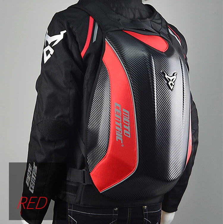 MOTOCENTRIC 11-MC-0077 Motorcycle EVA Turtle Shell Shape Riding Backpack(Red) - free shipping - PMC Jewellery - Order now!