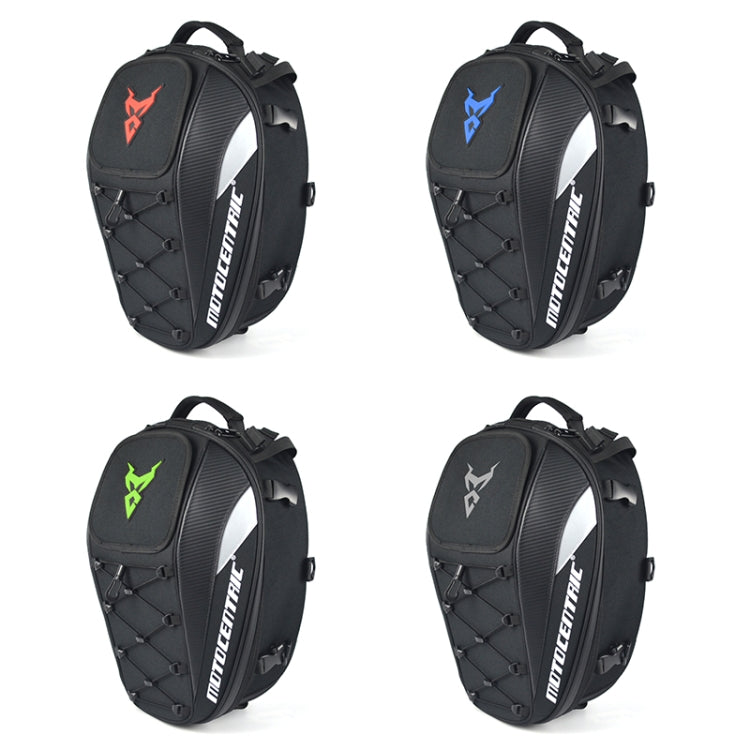 MOTOCENTRIC 11-MC-0102 Motorcycle Rear Seat Helmet Bag(Red) - free shipping - PMC Jewellery - Order now!