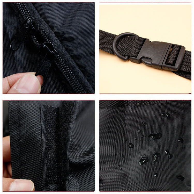 600D Water-resistant Cloth Double Zipper 8 Buckle Roof Bag Luggage Bag,Style: Only Roof Bag