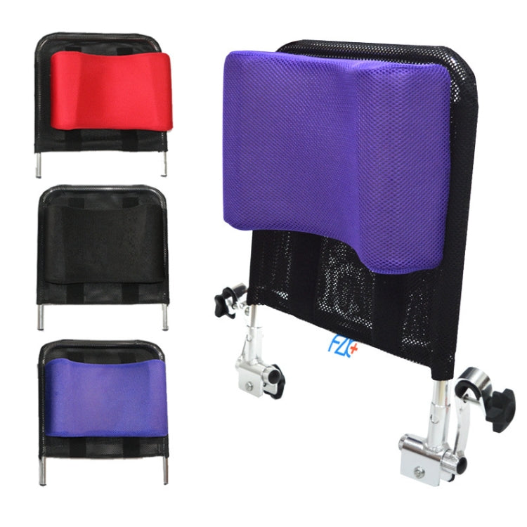 FZK+ Wheelchair Headrest Elderly Care Products(Red)